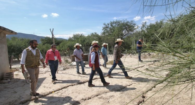 Busca SEDUMA garantizar certeza jurídica en ejidos afectados por grietas en el altiplano