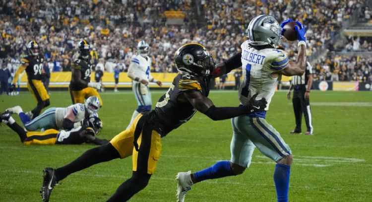 Prescott lanza pase de TD con 20 segundos por jugar para darle a Cowboys el triunfo ante Steelers