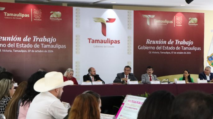 Garantiza gobierno de Américo obra pública para los 43 municipios de Tamaulipas