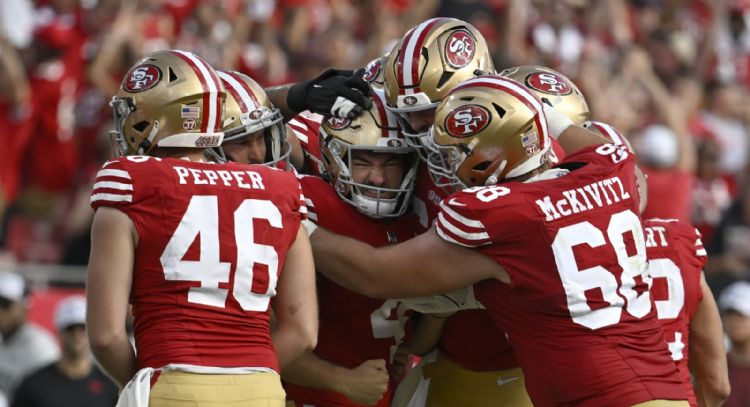 Moody deja atrás 3 goles de campo fallidos y lleva a 49ers a la victoria 23-20 sobre Buccaneers