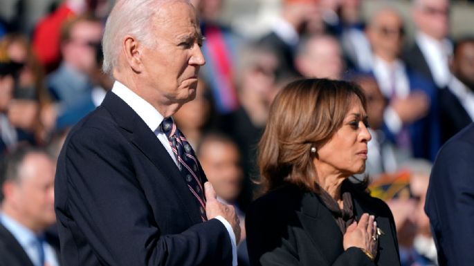 Biden y Harris agradecen a donantes demócratas y piden apoyo tras dura derrota ante Trump