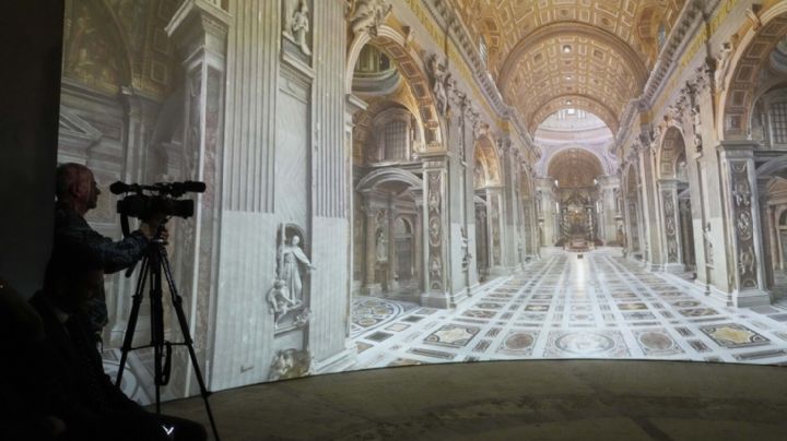 El Vaticano y Microsoft crean réplica de la Basílica de San Pedro con IA