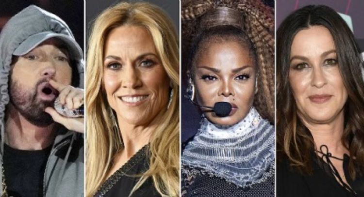 Eminem, Alanis Morissette y Janet Jackson nominados al Salón de la Fama de los Compositores