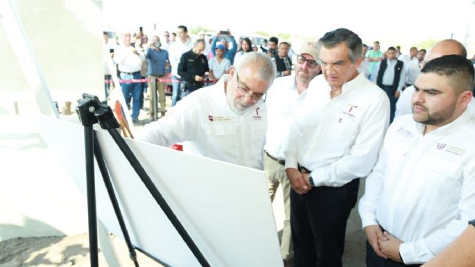 Inicia Américo construcción de planta potabilizadora para mejorar abasto de agua a Ciudad Victoria