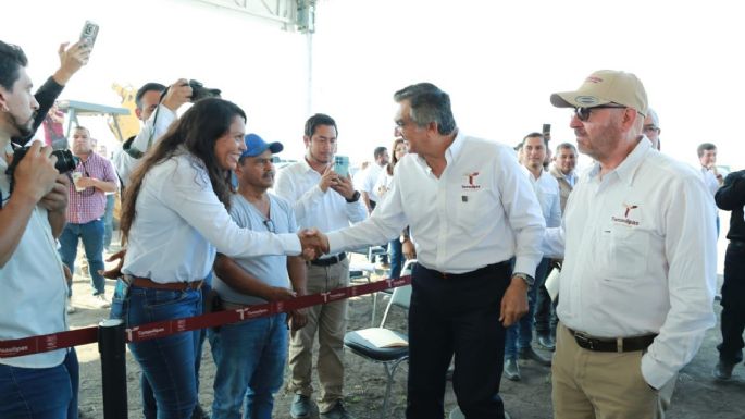 Inicia Américo construcción de planta potabilizadora para mejorar abasto de agua a Ciudad Victoria