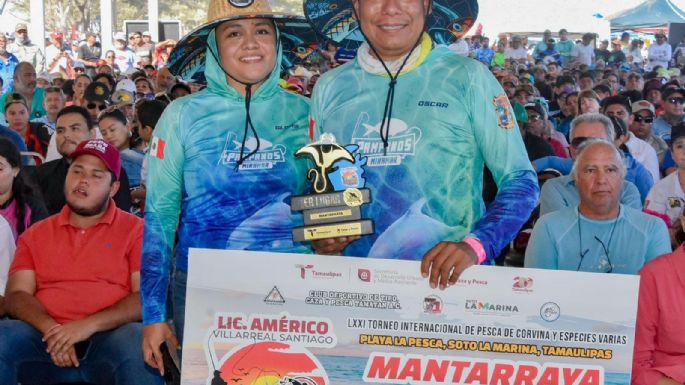 Rompe récord de asistencia en Tamaulipas LXXI Torneo de Pesca