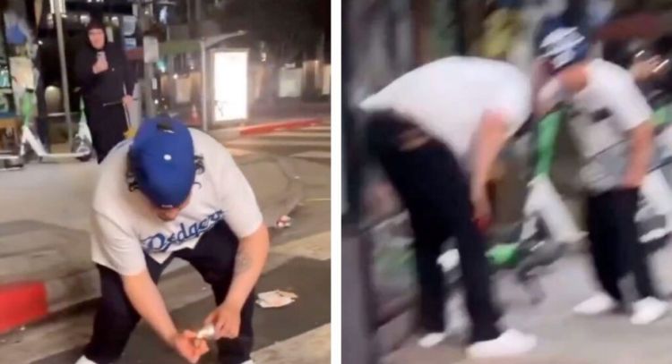 Fan de los Dodgers pierde una mano con pirotecnia mientras festejaba la Serie Mundial (Video)