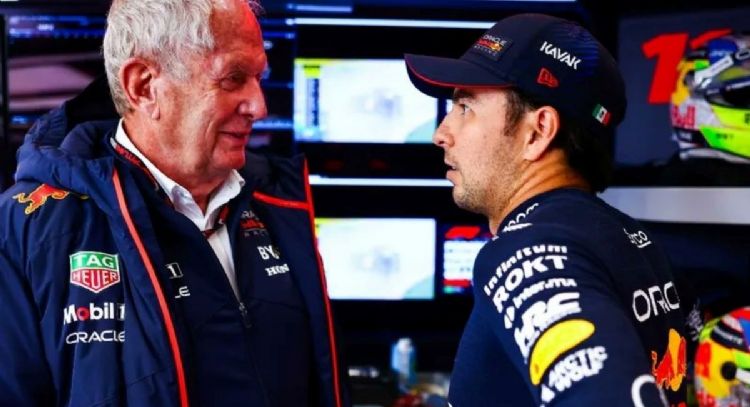 "Checo" Pérez es responsable de que empleados de Red Bull no reciban bono económico: Helmut Marko