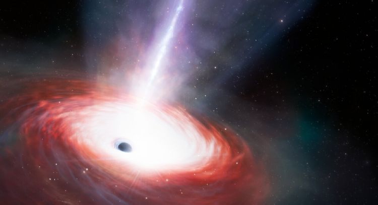 Astrónomos descubren el agujero negro más voraz del Universo