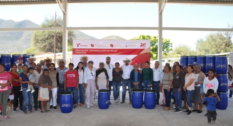 Beneficia Secretaría de Recursos Hidráulicos a más de 600 familias con dispositivos de filtros de agua
