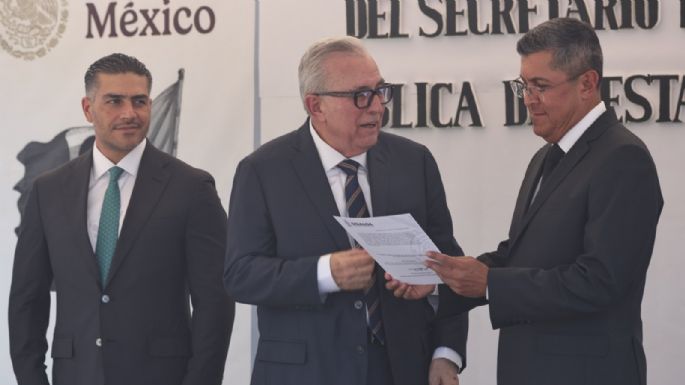 El general Óscar Rentería Schazarino fue nombrado secretario de Seguridad Pública de Sinaloa