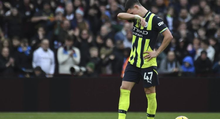 Manchester City sigue en caída libre y sufre otra derrota: 2-1 con el Aston Villa
