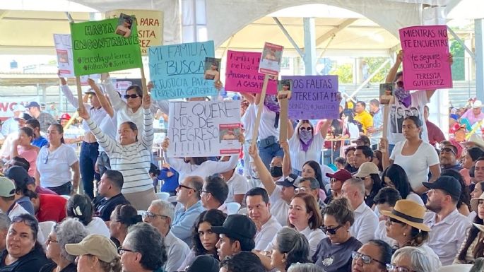 Madres buscadoras exigen a Sheinbaum apoyo por crisis de desapariciones en Sinaloa (Video)