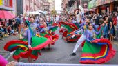 Con un fuerte dispositivo de seguridad Evelyn Salgado encabezó el tradicional paseo del Pendón