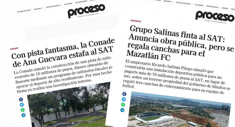 Éstas son las 15 historias más relevantes de Deportes en Proceso en 2024