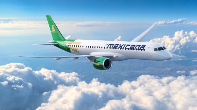 En 2025 llegan los primeros cinco aviones Embraer que adquirió Mexicana de Aviación