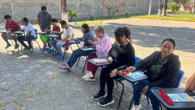 Celebran fiestas decembrinas con deporte y convivencia menores en internamiento