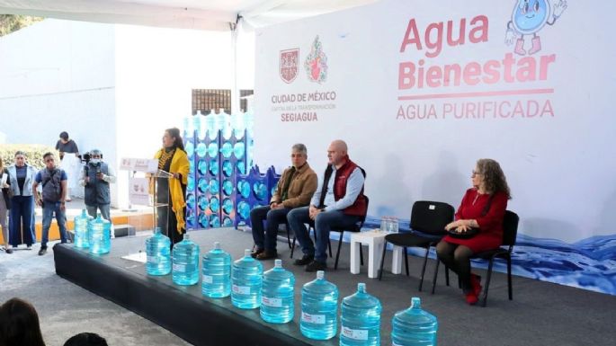 Agua Bienestar 2025: Dónde y cómo comprar garrafones de agua a 5 pesos en CDMX