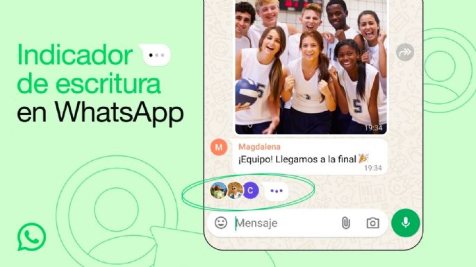 WhatsApp introduce un nuevo indicador de escritura en los chats