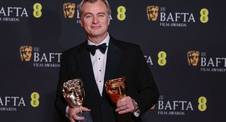 "Oppenheimer" arrasa en los BAFTA; esta es la lista completa de ganadores