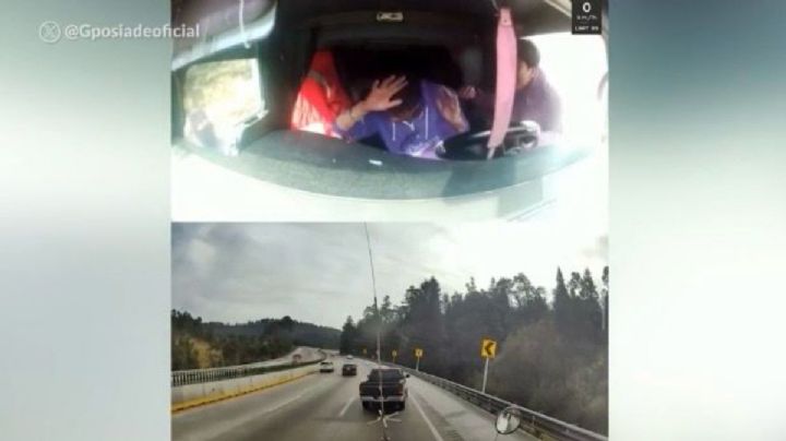 “Primero te voy a matar a ti”: Captan asalto a tráiler con medicamentos en Arco Norte (Video)