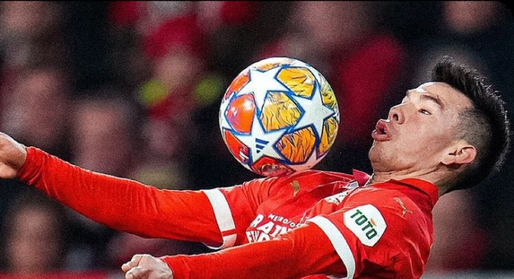 De Jong salva el empate 1-1 para el PSV Eindhoven de Chucky Lozano ante Borussia Dortmund