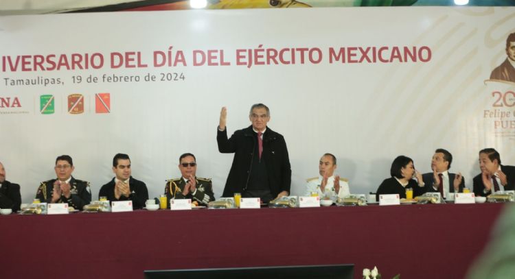 Destaca Américo participación del Ejército en transformación de Tamaulipas