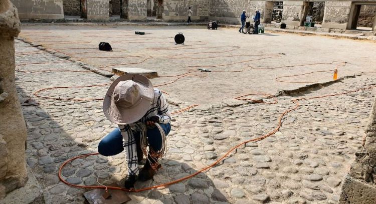Determinan configuración subterránea de la zona arqueológica de Mitla