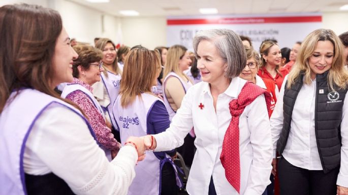 Pone en marcha María de Villarreal la Colecta Anual de la Cruz Roja Mexicana 2024 en Tamaulipas