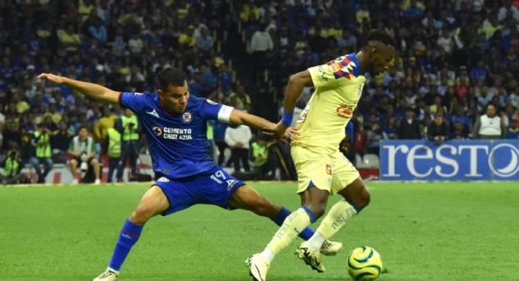 América venció 1-0 al Cruz Azul en el Clásico Joven