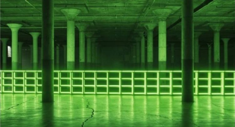 Dan Flavin ilumina MARCO con obra fluorescente