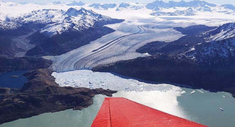 Campos patagónicos alojan 40 veces más hielo que los Alpes