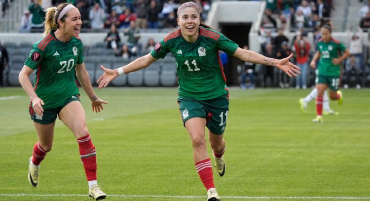 México vence 3-2 a Paraguay y avanza a semifinales de la Copa Oro W