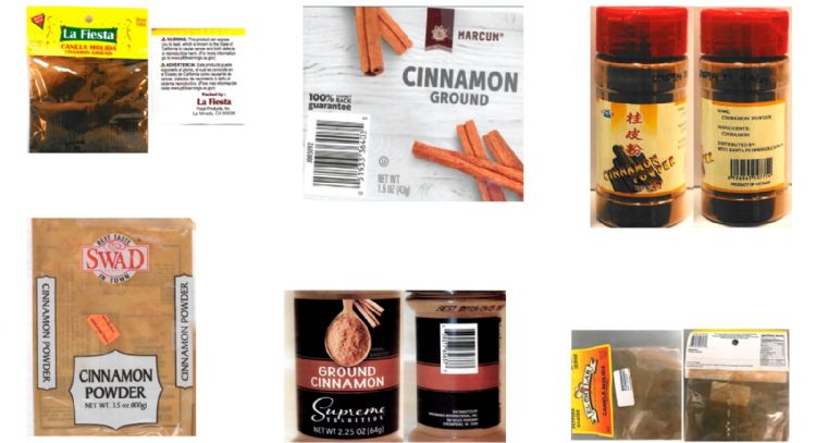 Advierten sobre presencia de plomo en productos de canela en polvo