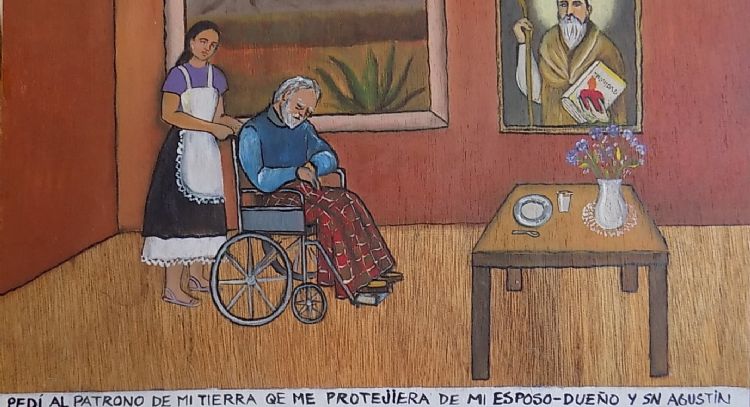 "Niñas vendidas": denuncia, pintura... arte