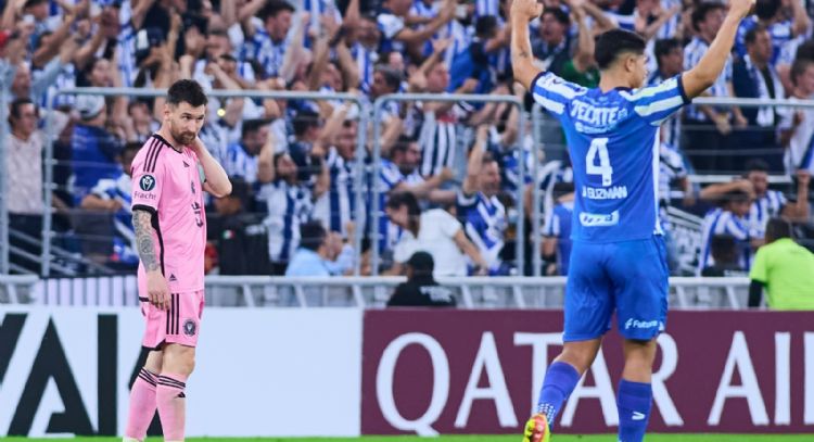 Messi no pudo: Rayados golea 3-1 al Inter de Miami y avanza a semis de Concachampions (Videos)