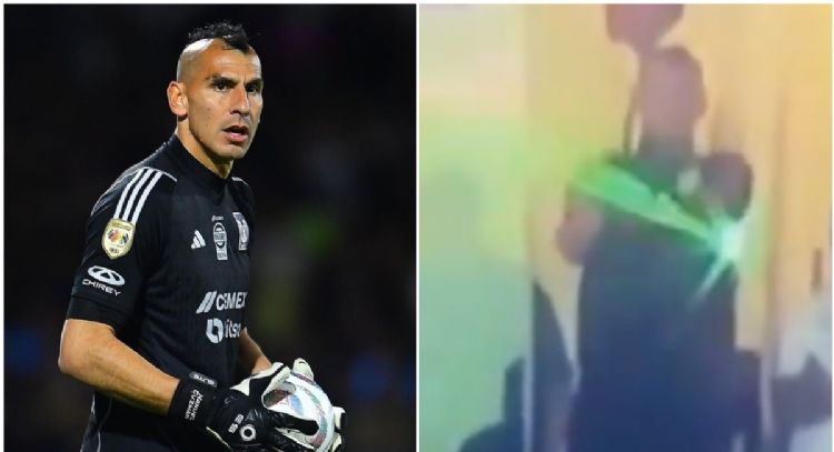 Esta es la sanción impuesta a Nahuel Guzmán por “disparar” un láser al portero de Rayados