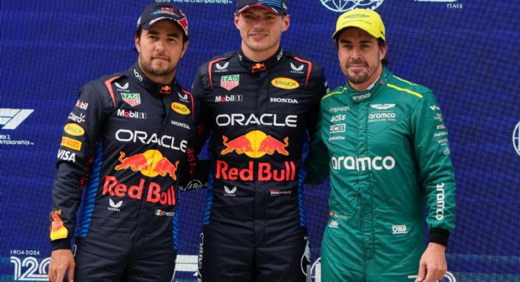 Max Verstappen continúa su domino y saldrá primero en el GP de China; “Checo” Pérez será segundo