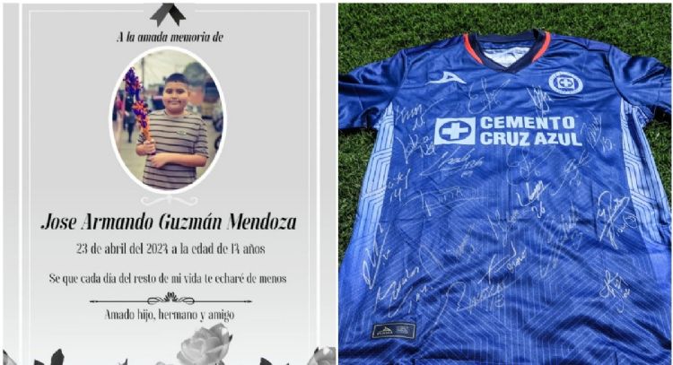 Murió José Armando, niño con leucemia cuyo sueño era conocer a los jugadores del Cruz Azul