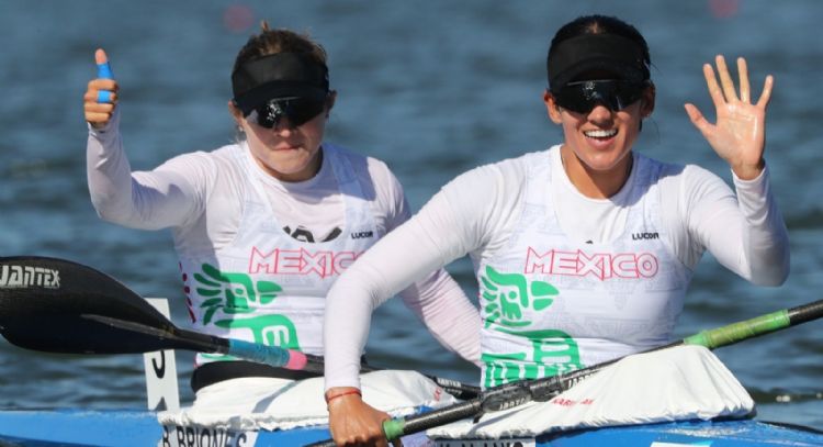 Karina Alanís y Beatriz Briones obtienen su pase a París 2024 en Canotaje de Velocidad