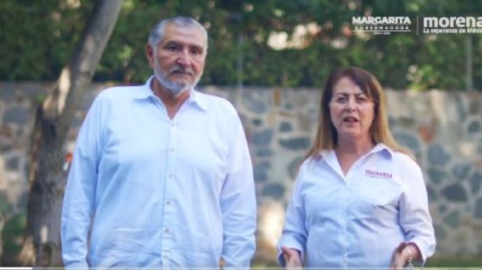 Candidata de Morena a la gubernatura de Morelos integra a Adán Augusto a su campaña