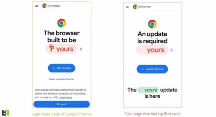 Descubren troyano que se hace pasar por actualización de Chrome para robar cuentas y datos bancarios