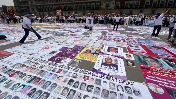 AMLO “se va sin resolver, sin atender y sin escucharnos”, reclaman en marcha por los desaparecidos