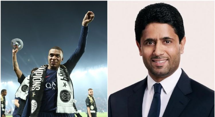 Revelan discusión entre Kylian Mbappé y Nasser Al Khelaifi, presidente del PSG