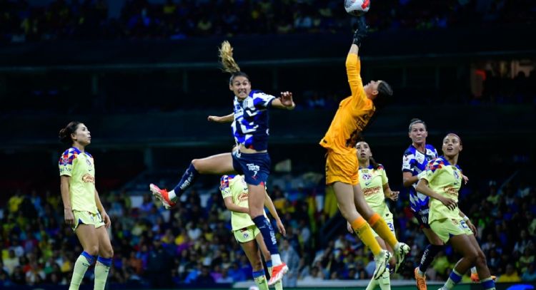 América derrota a Rayadas de Monterrey en el partido de ida de la final femenil (Videos)
