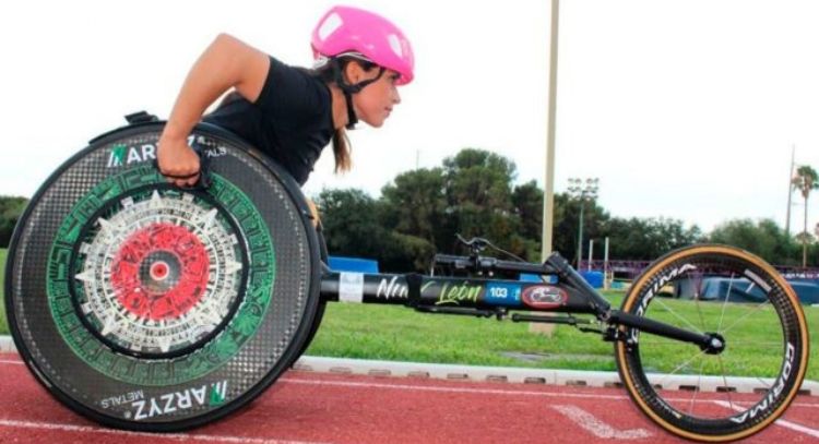 Brenda Osnaya, deportista paralímpica recibirá un patrocinio de 25 mil dólares