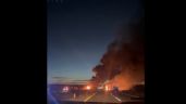 Domingo violento en Zacatecas: tiroteos, bloqueos, un tráiler y autos incendiados... (Video)