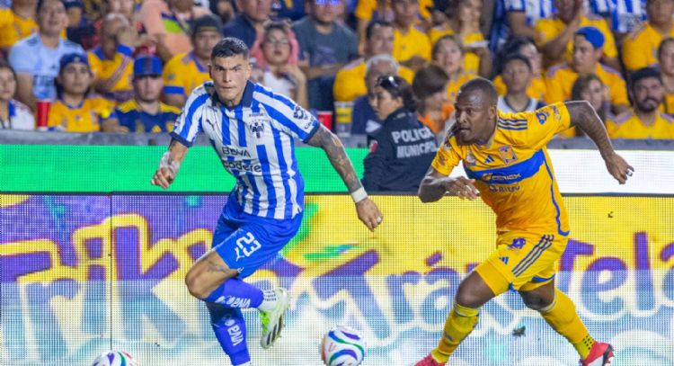 Rayados se quedó con la victoria 2-1 ante Tigres en el Volcán. 
