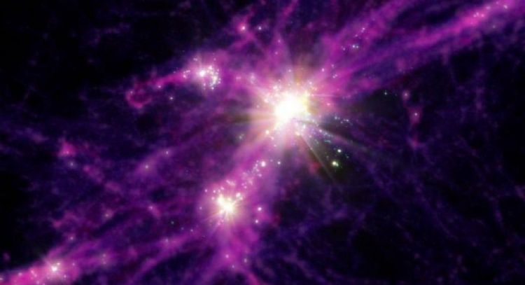 Descubren las tres primeras galaxias que se formaron en el universo