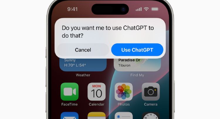Apple lanza su sistema de Inteligencia Artificial y ChatGPT se integra a Siri; así funcionan (Video)